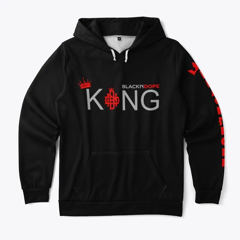 BlackNDope King hoodie with Logo